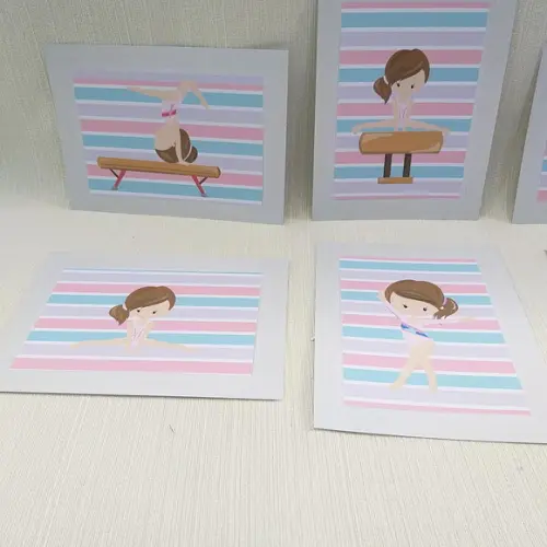 Quadrinho Ginástica Artistica