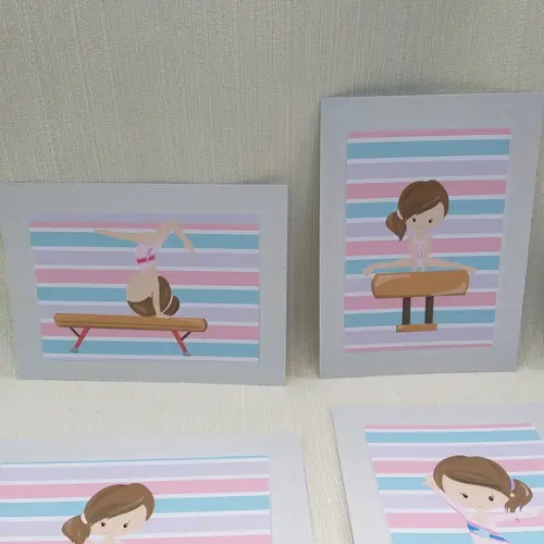 Quadrinho Ginástica Artistica