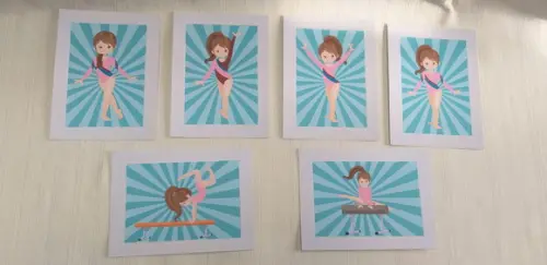 Quadrinho Ginástica Ritmica