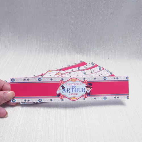 Rotulo para Agua Circo