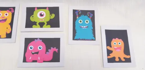 Quadrinho Monstrinhos
