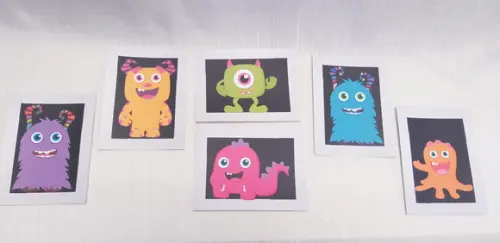 Quadrinho Monstrinhos