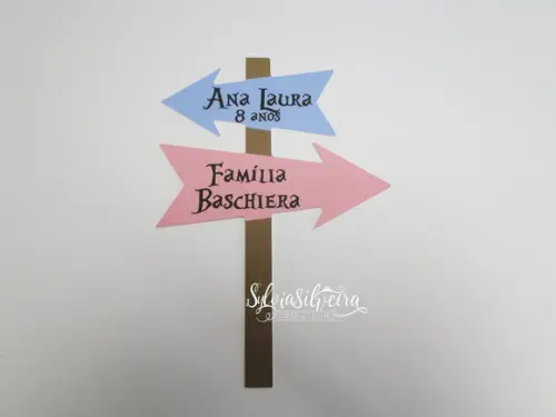Tag Enfeite Alice no Pais das Maravilhas