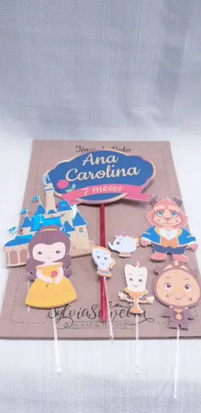 Topo Bolo a Bela e a Fera