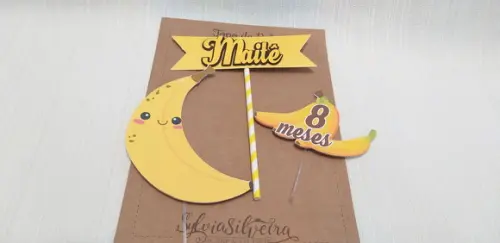 Topo bolo Banana