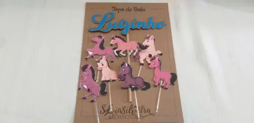 Topo Bolo Cavalinhos