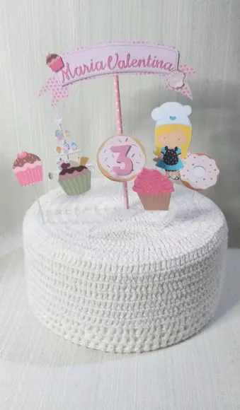 Topo Bolo Confeitaria
