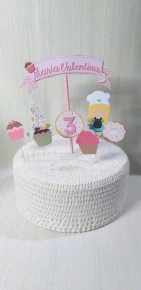 Topo Bolo Confeitaria