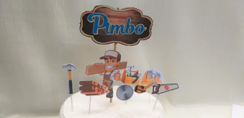 Topo Bolo Marceneiro