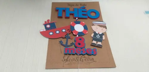 Topo Bolo Marinheiro
