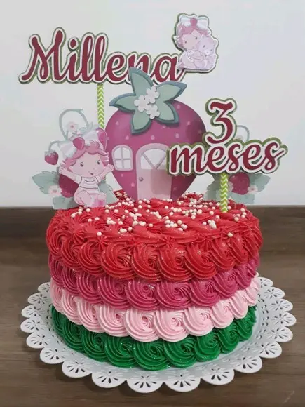 Topo Bolo Moranguinho