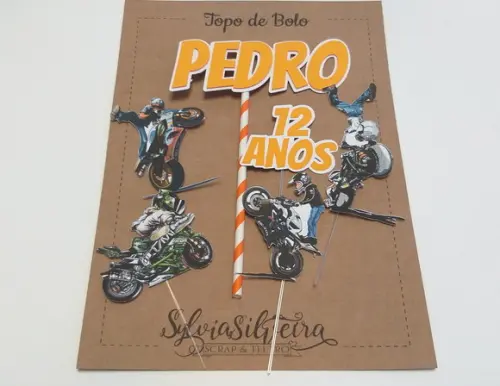 Topo Bolo Motocross