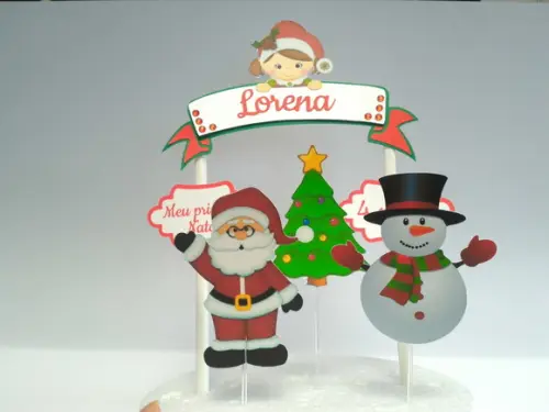Topo Bolo Natal