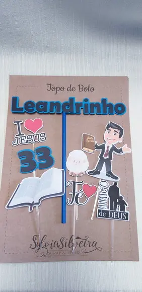 Topo Bolo Pastor Evangélico