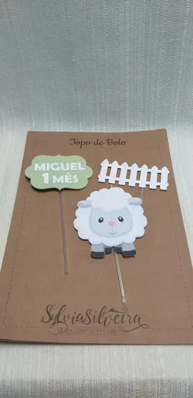 Topo Bolo Ovelhinha