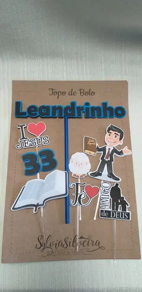 Topo Bolo Pastor Evangélico