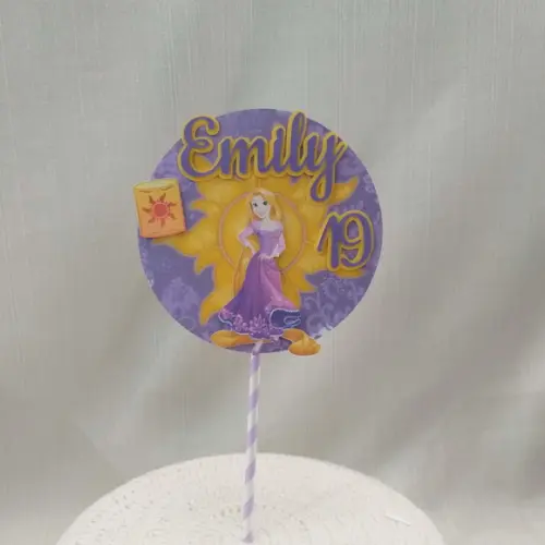 Topo Bolo Rapunzel