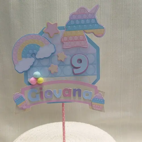 Topo Bolo Pop It