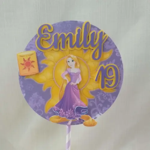 Topo Bolo Rapunzel