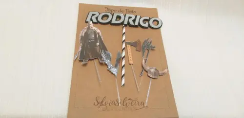 Topo bolo Vikings
