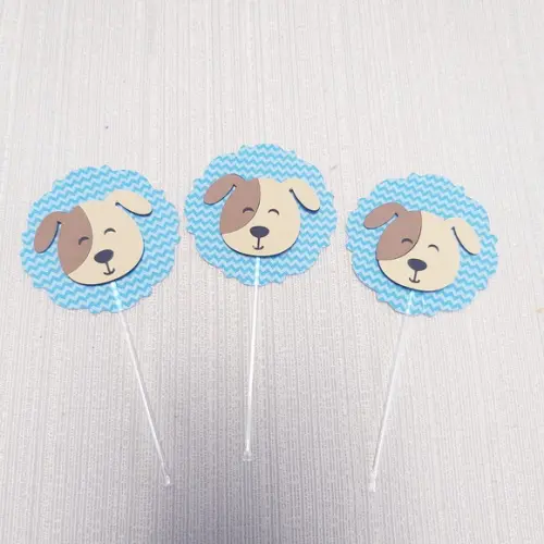 Topper Cachorrinhos