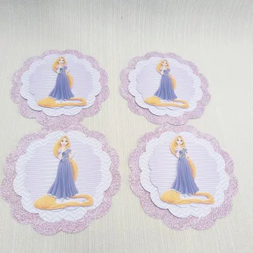 Topper Centro De Mesa Rapunzel