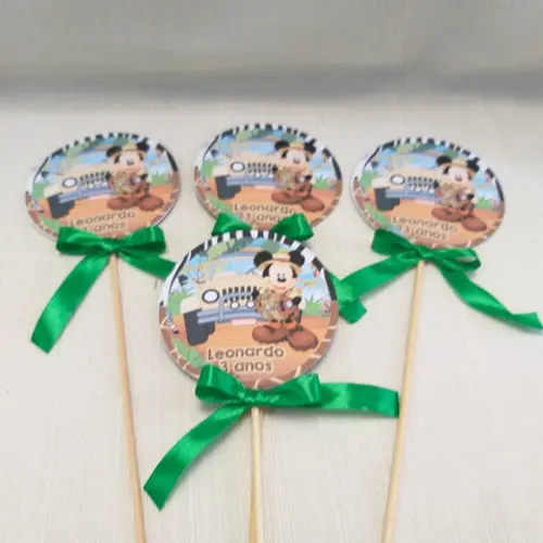 Topper Centro de Mesa Mickey Safari