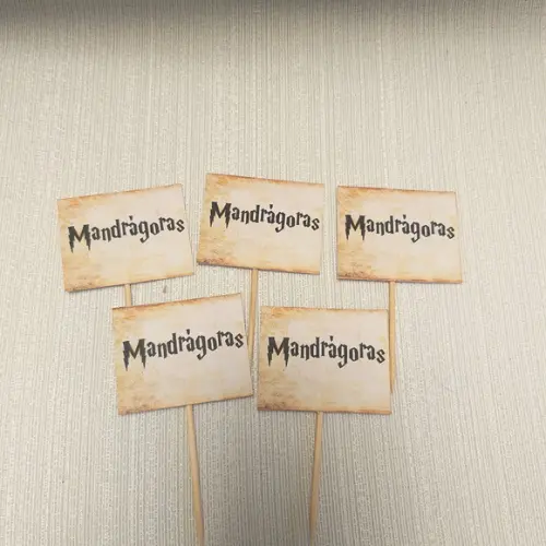 Topper Mandrágora Harry Potter