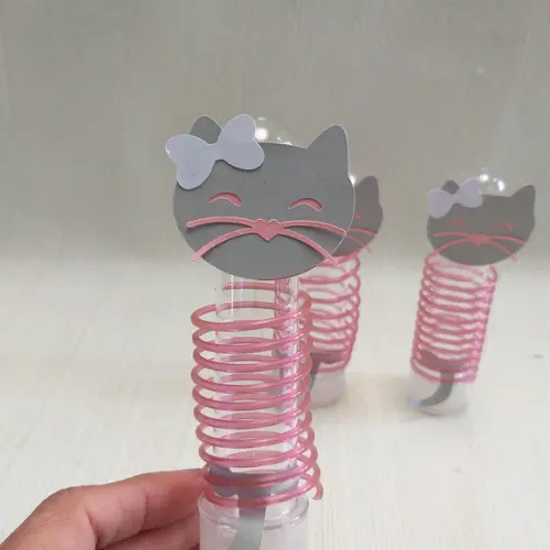 Tubete Gatinho com Lacinho