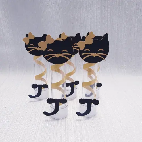 Tubete Gatinho com Lacinho