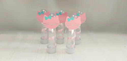 Tubete Gatinho com Lacinho