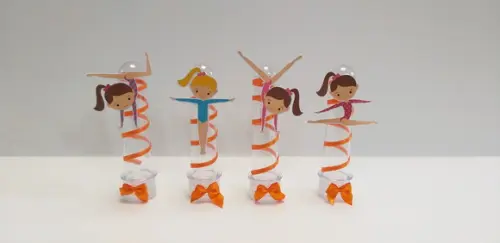 Tubete Ginastica Artistica Laranja