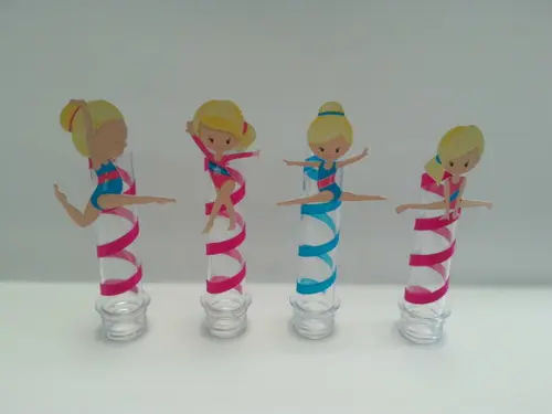 Tubete Ginastica Artistica Menina Loira