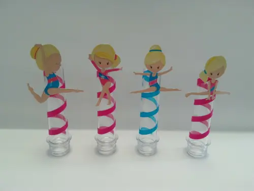 Tubete Ginastica Artistica Menina Loira