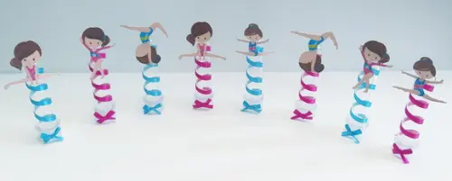 Tubete Ginastica Artistica Menina Morena