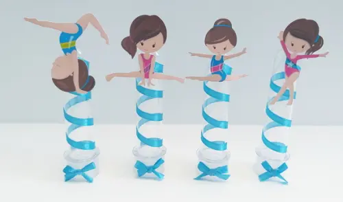 Tubete Ginastica Artistica Menina Morena