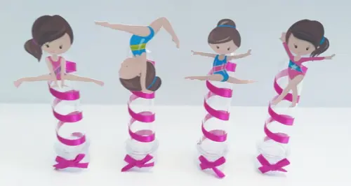 Tubete Ginastica Artistica Menina Morena