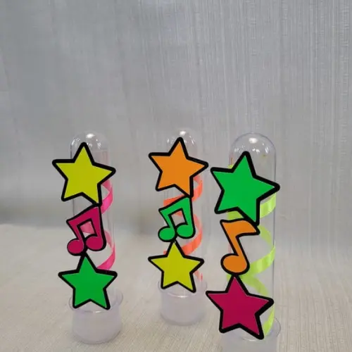 Tubete Neon Estrelas Musica