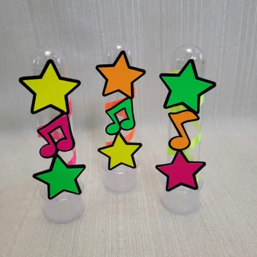 Tubete Neon Estrelas Musica