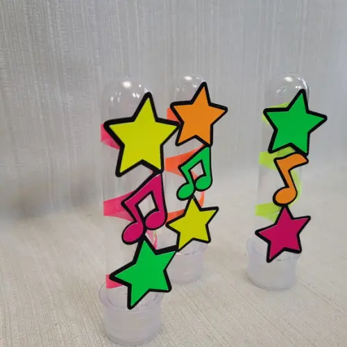 Tubete Neon Estrelas Musica