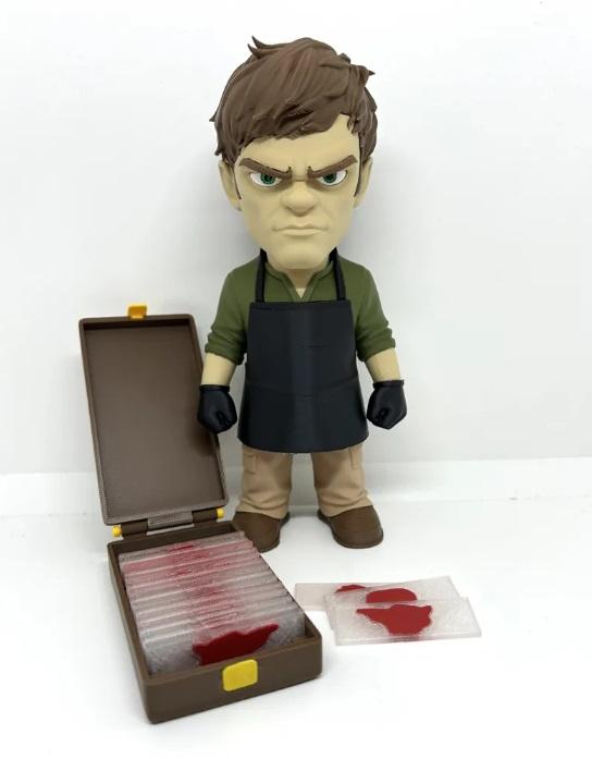 Miniatura  Dexter Morgan Escutura Decorativa 3d