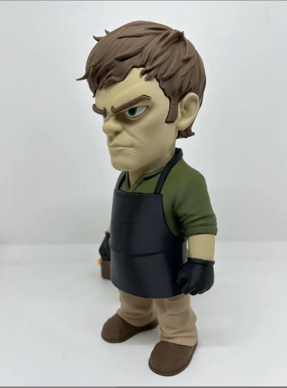 Miniatura  Dexter Morgan Escutura Decorativa 3d