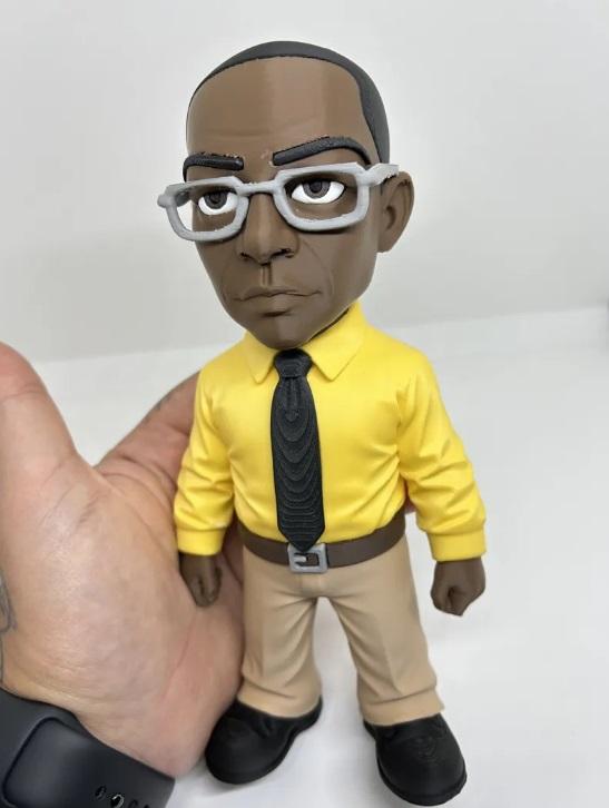 Escultura Gus Fring 3D