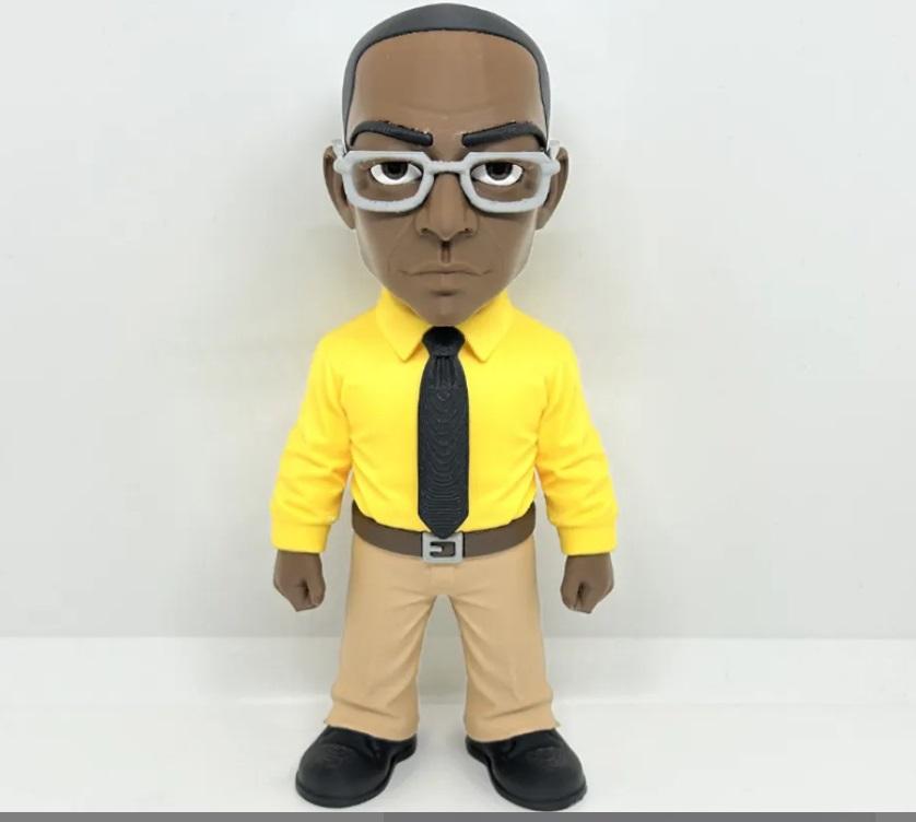 Escultura Gus Fring 3D