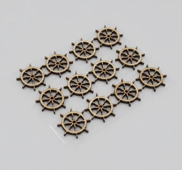 Aplique ancora MDF 2cm Pacote com 100 peças