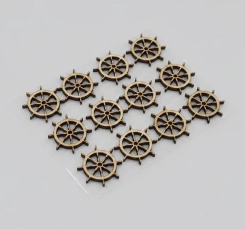 Aplique ancora MDF 2cm Pacote com 100 peças