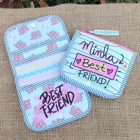Duplinha Porta Moedas Best Friends