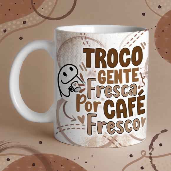 Caneca Frase Depois do Café Eu Me Expresso