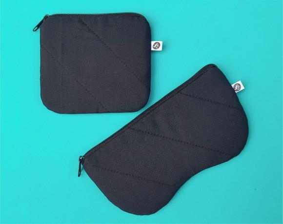 Conjunto Pretinho Básico - Porta Óculos + Porta Moedas