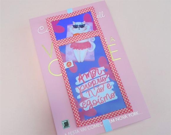 Marca Página de Livros - Gatinha